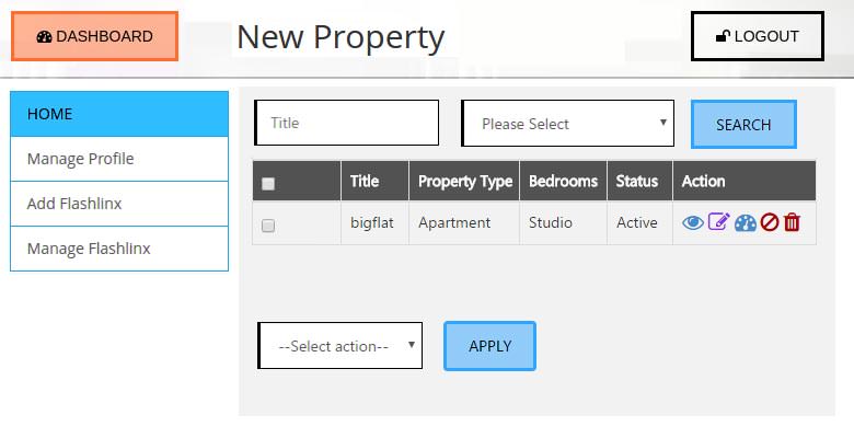 Dissertation in real estate management system